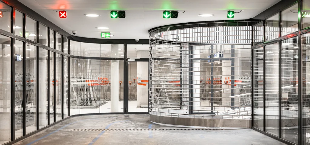 Kavisli Katlanır Güvenlik Izgaraları