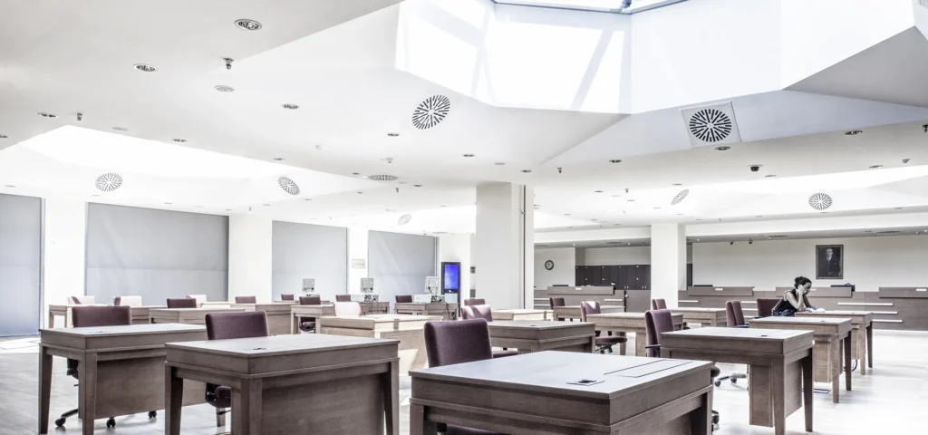 EI Sınıfı Çift Kanatlı Rulo Yangın Perdeleri