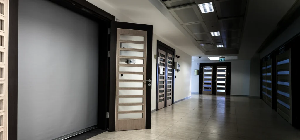 EI60 Sınıfı Tek Kanatlı Eco Rulo Yangın Perdeleri